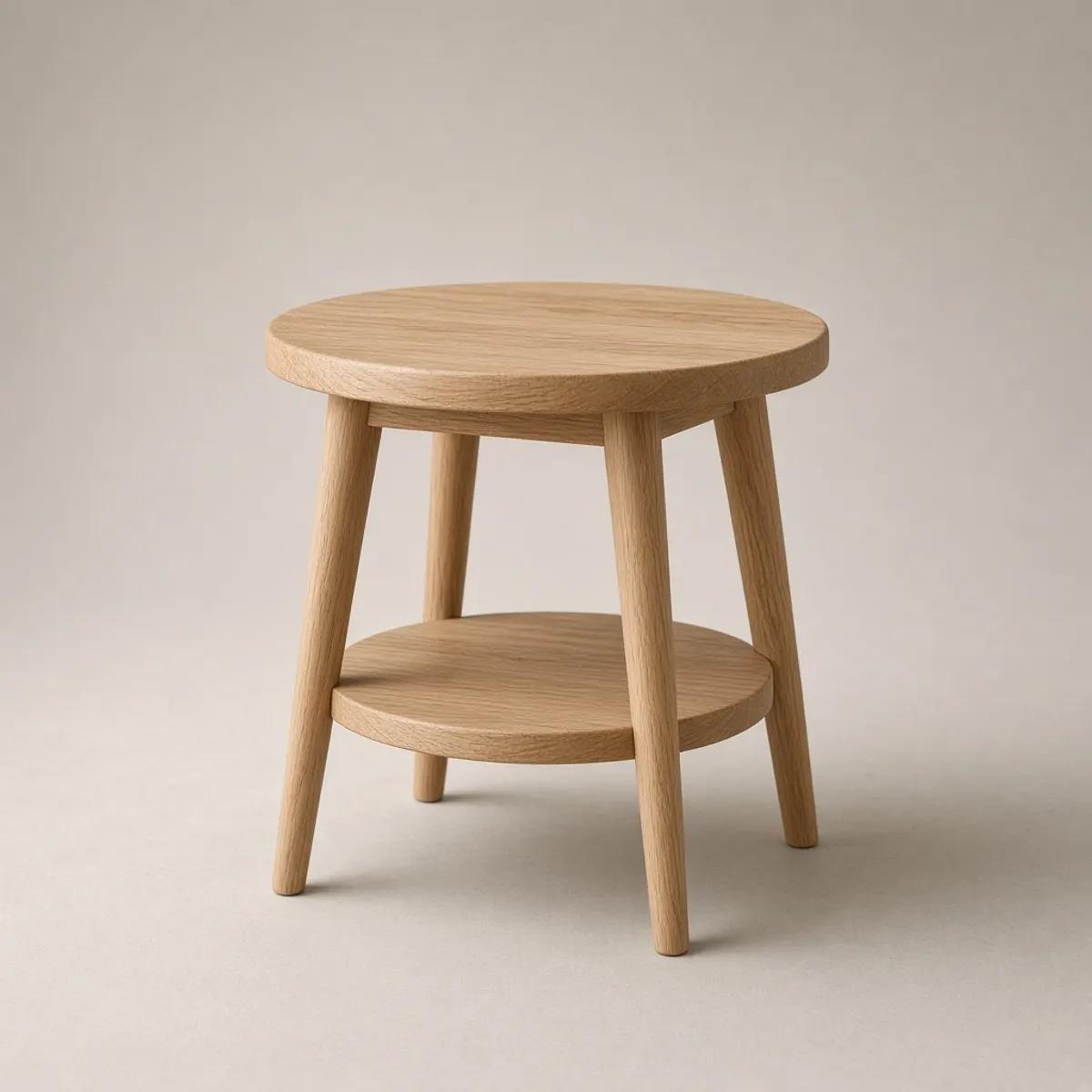 實木邊几 / Solid Wood Side Table